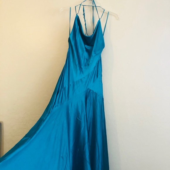 BCBG MAXAZRIA Silk gown dress S - Picture 3 of 11